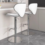 Modern Dining Chair, Conference Room Chair, Tall Executive Office Stools, Simple Bar Stools, for Main Picture Restaurant, Bar, Cafe, Changing Room(Gray)