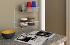 ClosetMaid 8002 2-Tier Wall Rack for Added Storage, 10.5-Inch H x 12.5-Inch W x 5-Inch D, White