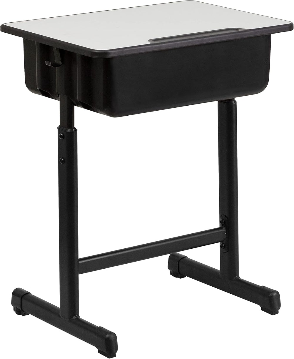 Flash Furniture Billie Open Front Student Desk for Classrooms or Remote Learn...