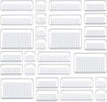 Kootek 28Pcs Drawer Organizer Set, 4-Size Bathroom Tray Makeup Desk Divider | Clear Plastic, Multi-Use Individual Storage Organizers, Customize layouts, Easy to Clean, for Bathroom Office Dresser Bedroom