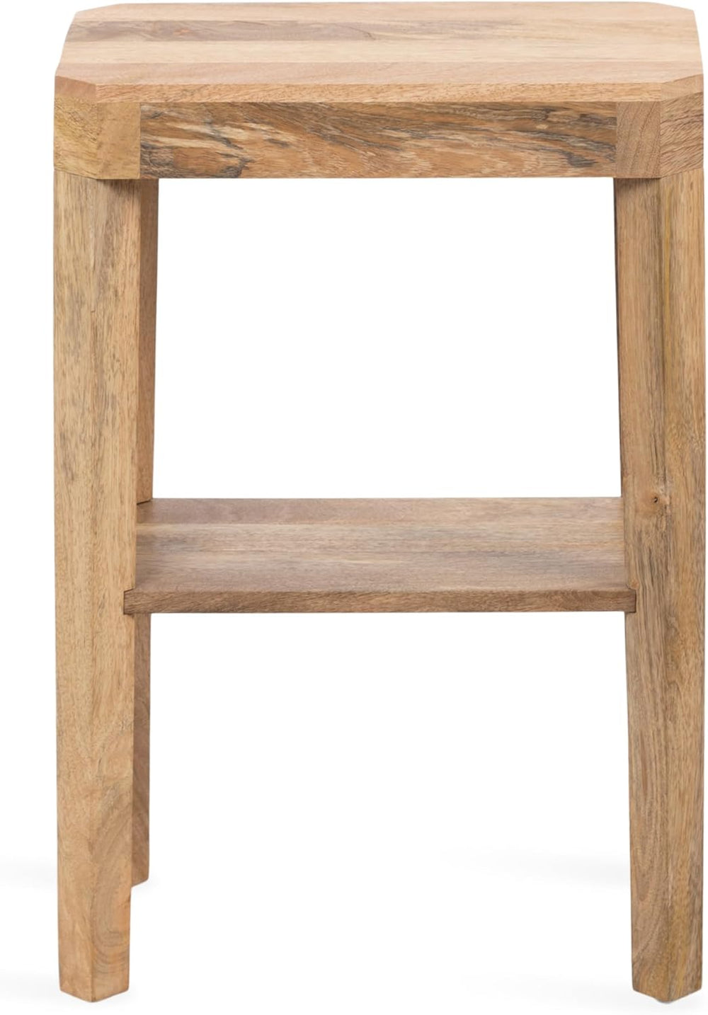 Kate and Laurel Talcott Modern Narrow Rectangle Wood Side Table, 16 x 10 x 25...