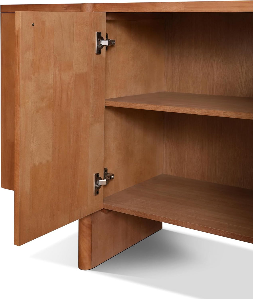 Merax Modern Sideboard Buffet Cabinet,55.0" Wide Elegant Entryway Table ...