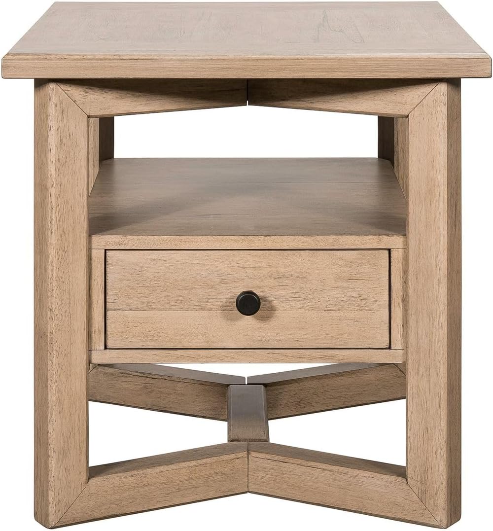 Liberty Furniture Proximity Place Living Room Rectangular End Table Transitio...