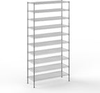 18" Deep x 48" Wide x 96" Height Wire Shelving Kit | 10-Tier | NSF Commercial Storage Rack Unit