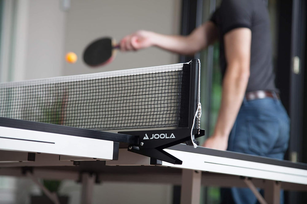 JOOLA Rally TL Professional MDF Indoor Ping Pong Table w/Quick Clamp Table Te...