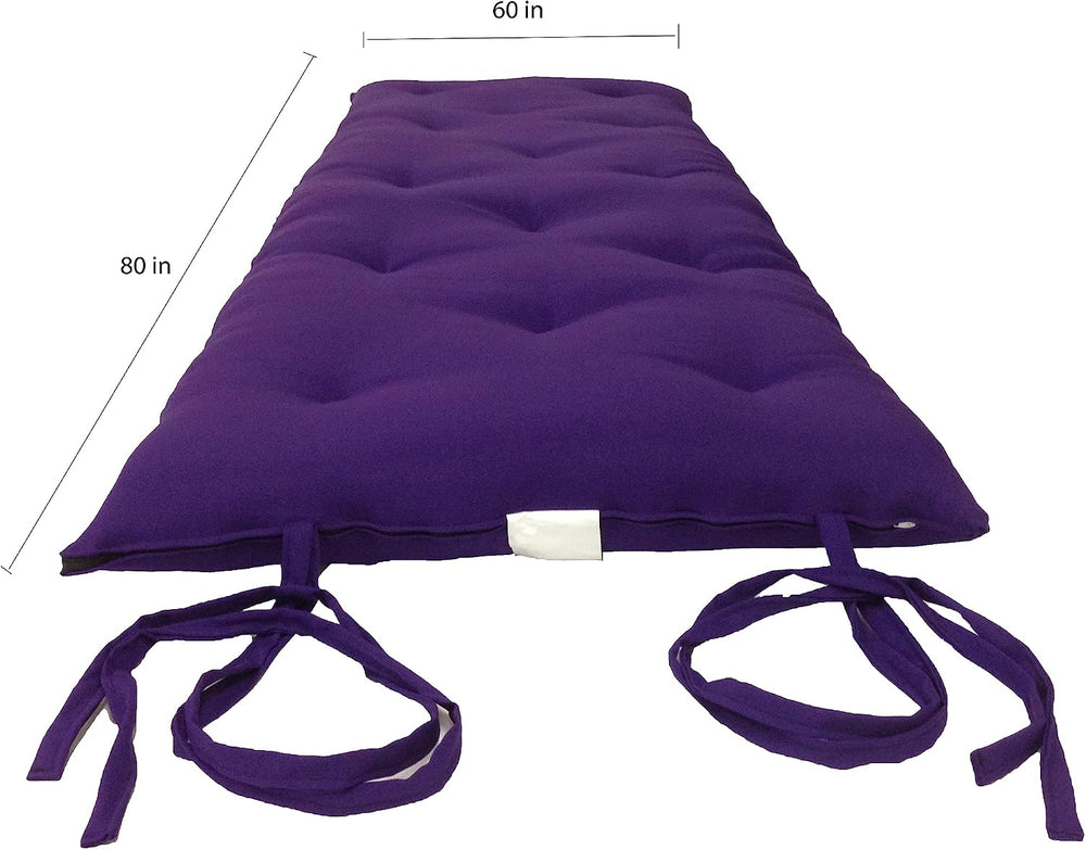 D&D Futon Furniture Queen Size Traditional Japanese Floor Rolling Mattres...