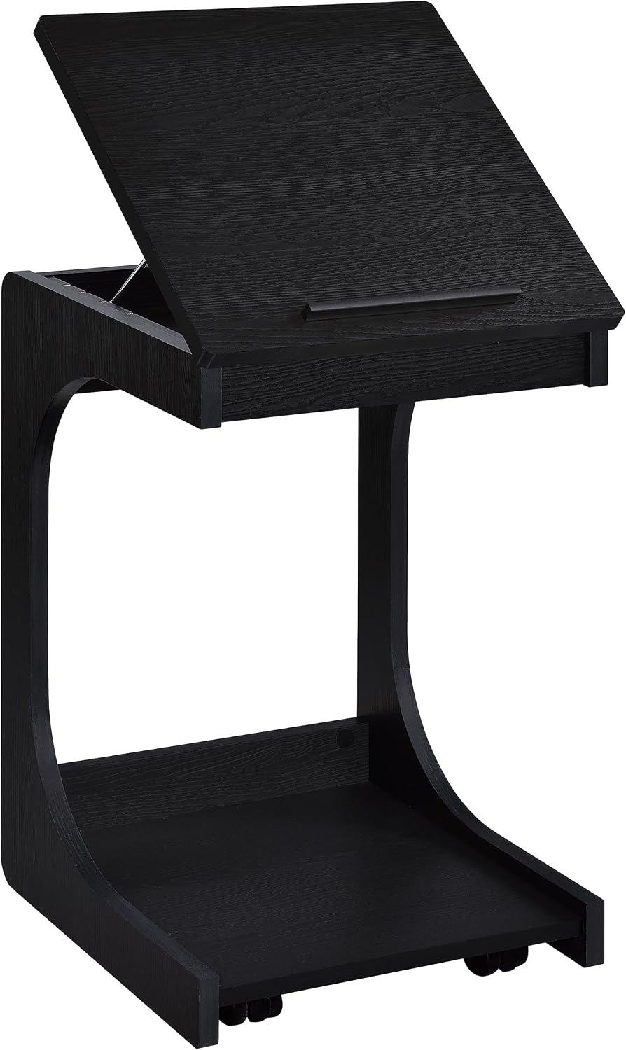 Coaster Home Furnishings - Ralston - Wood - C-Shaped Lift-Top Side Table with...