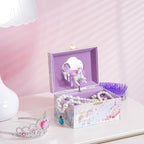 ProCase Unicorn Jewelry Box for Girls, Kids Musical Jewelry Boxes with Spinning Unicorn Doll, Birthday Gifts for Little Girls Children Toddler Ages 3 4 5 6 7 8 -Unicorn (Box Only)
