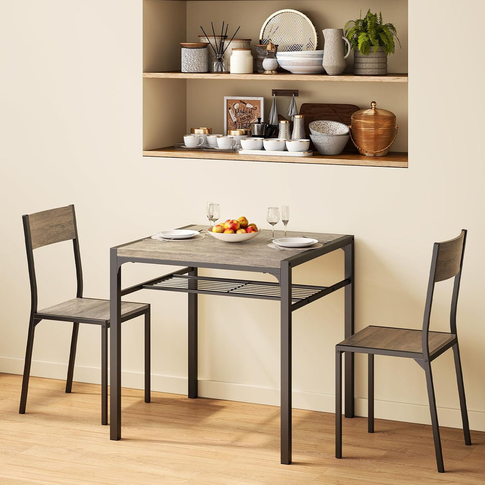 Gizoon 4-Piece Dining Table Set for 4, Kitchen Table