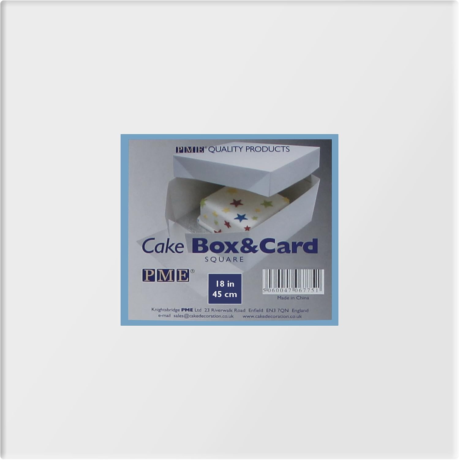 PME Square Cake Box, 18-Inch