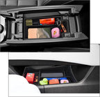 Center Console Organizer Compatible with Nissan Rogue 2021-2025 2026 Armrest Storage Box Insert Tray Interior Secondary Accessories(2PCS Center Console Tray)