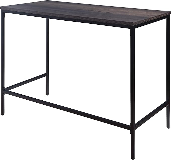 OSP Home Furnishings Contempo 42-Inch Desk, Ash