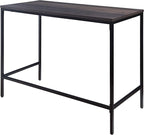 OSP Home Furnishings Contempo 42-Inch Desk, Ash