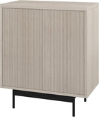 Henn&Hart Whitman Accent Cabinet, 28" Wide, White