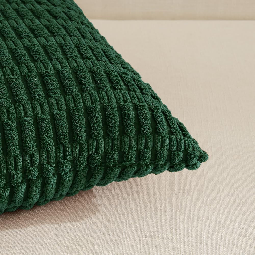 Fancy Homi 4 Packs Decorative Throw Pillow Covers for Living Room Couch Bed, ...