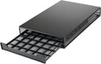 Capsule Drawer Coffee Pod Storage Compatible for Nespresso Support Metal Holder 60 Pcs