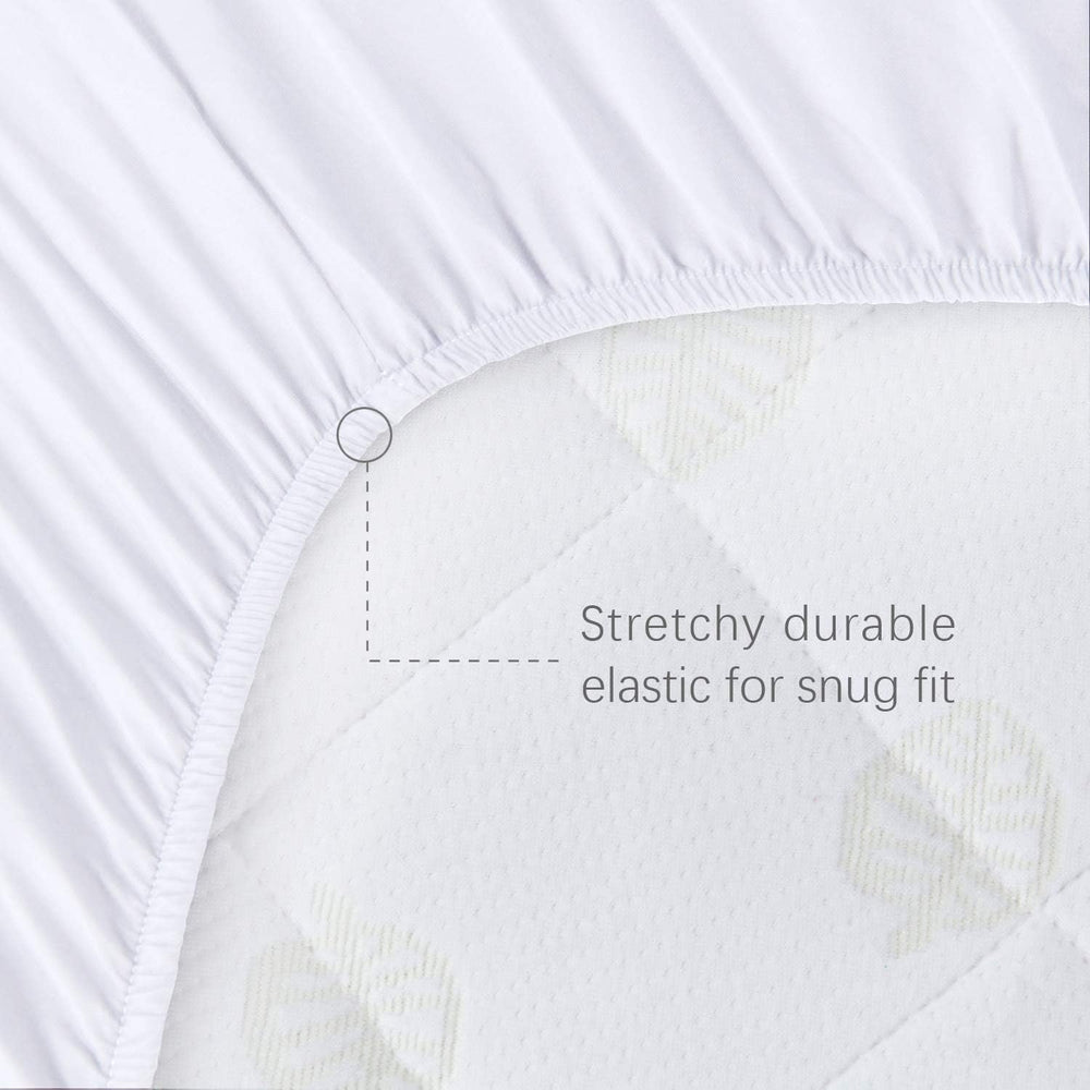 Bassinet Mattress Pad Cover Compatible with Halo BassiNest Swivel Sleeper, 4 ...