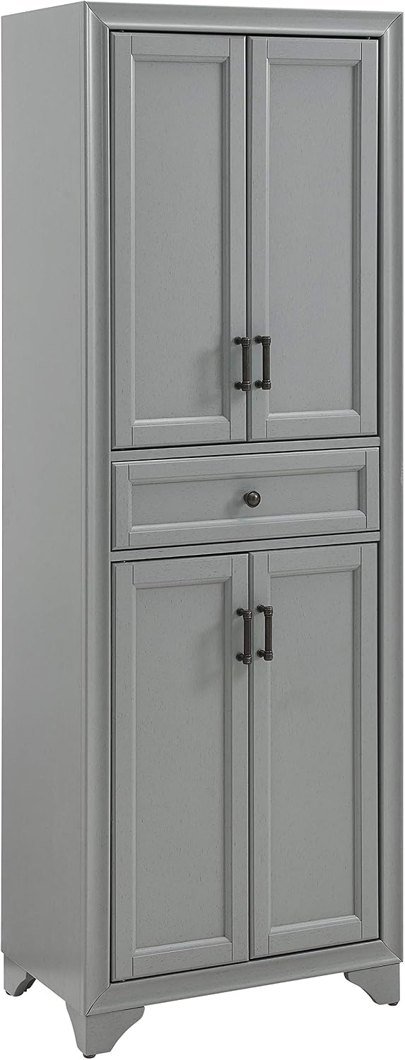 Crosley Furniture Tara Pantry Storage Cabinet with Shelves, Kitchen, Dining, ...