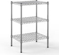 18" Deep x 24" Wide x 34" Height Wire Shelving Kit | 3-Tier |NSF Commercial Storage Rack Unit