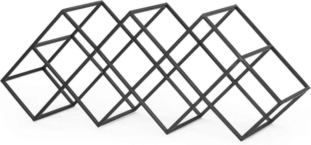 Wine Rack Freestanding Floor Countertop Wine Racks Storage Bottle Hold | Vers...