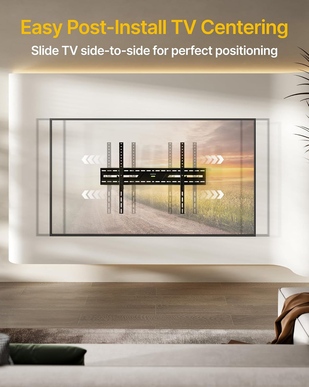 monTEK Heavy Duty Tilting TV Wall Mount for 50-100 Inch TVs up to 220lbs | 4X...