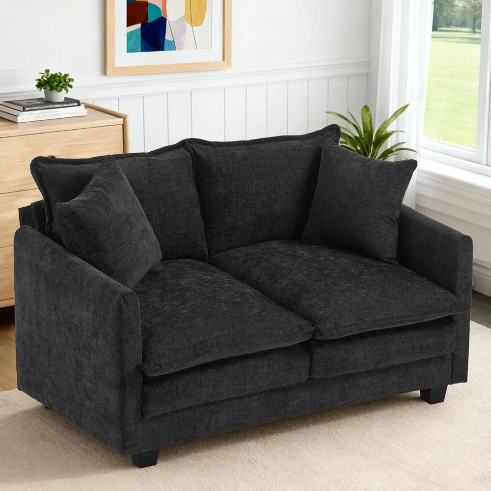 Loveseat Sofa Cloud Sofa Couch 50'', Modern Loveseats 2 Seat Couch 27...