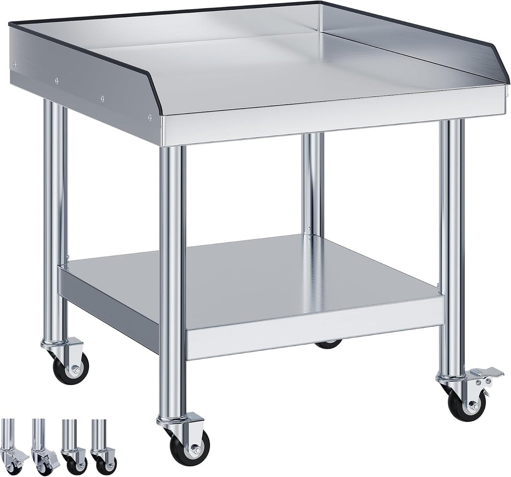 Jocisland 25"x28" Stainless Steel Equipment Stand & Equipment G...