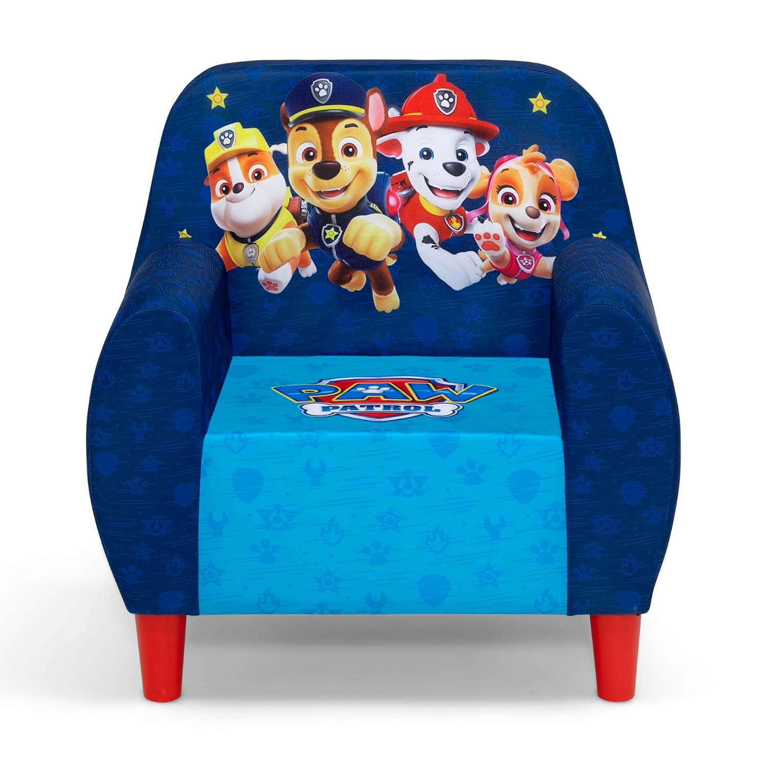 Delta Children PAW Patrol Foam Chair for Kids, Blue