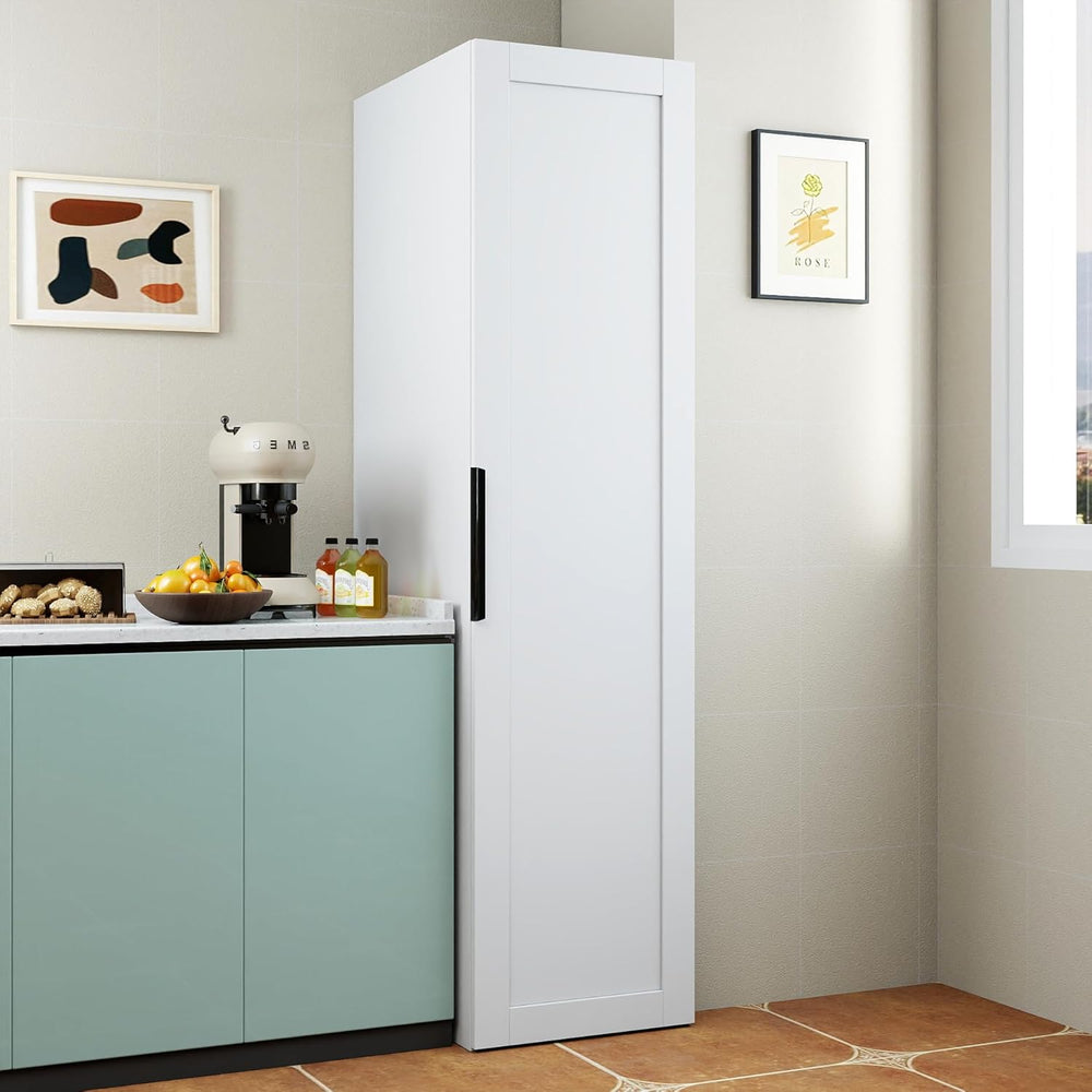 63'' Particle Board and Free Standing Pantry Cabinet, Kitchen Storage...