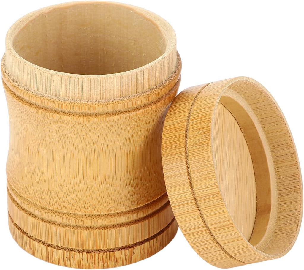 Tea Canister with Lid, Storage Container for Loose Leaf Tea Coffee Beans, Kitchen Organizer for Pantry Countertop