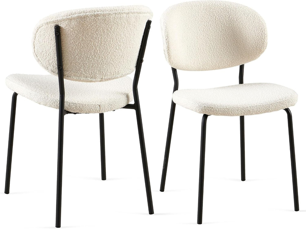 3-Piece Small Round Bistro Table & Chairs Set for 2, Space Saving Kitchen...