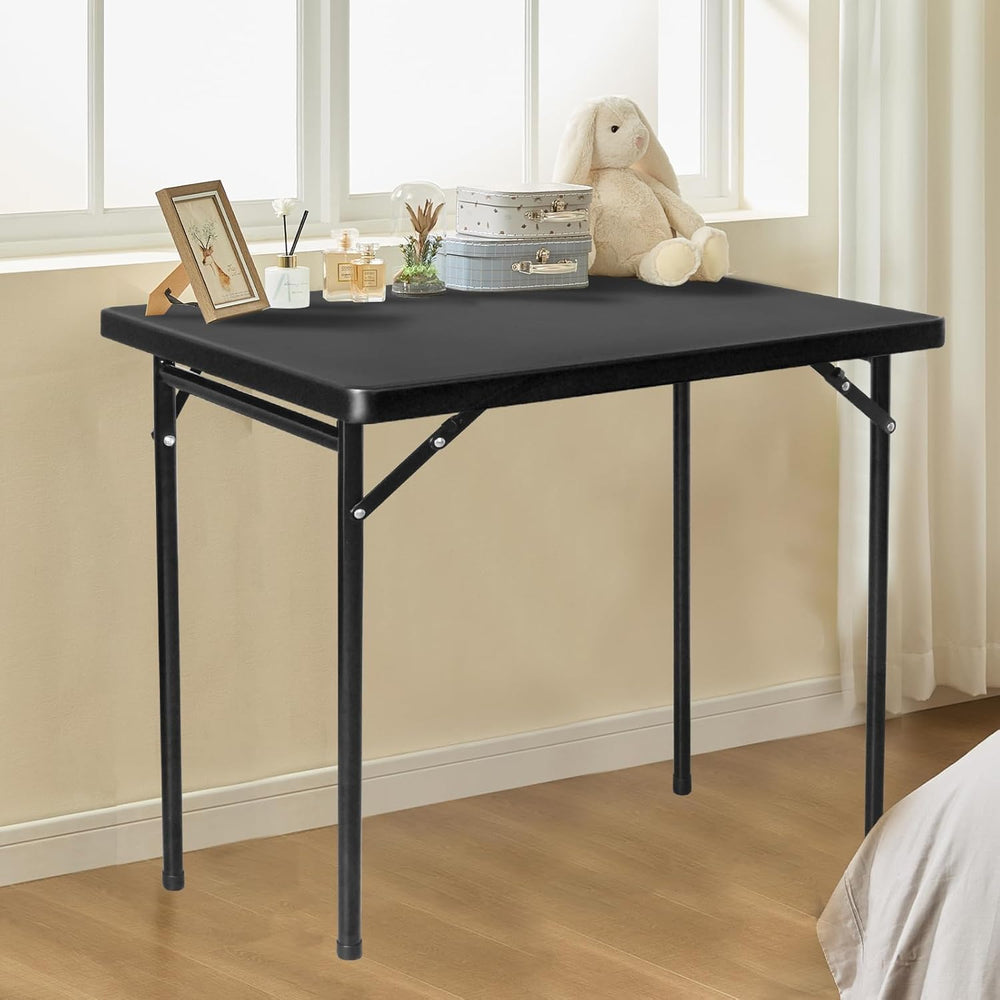 3ft Rectangular Folding Table, All-Occasion Plastic Event Table for Indoor an...