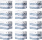 TAILI 12 Pack Vacuum Storage Bags, Jumbo Cube 31x40x15 Inch, Extra Large Vacuum Seale Bags for Comforters Blankets, Bedding, Clothing, Space Saver Closet Organization, Clear