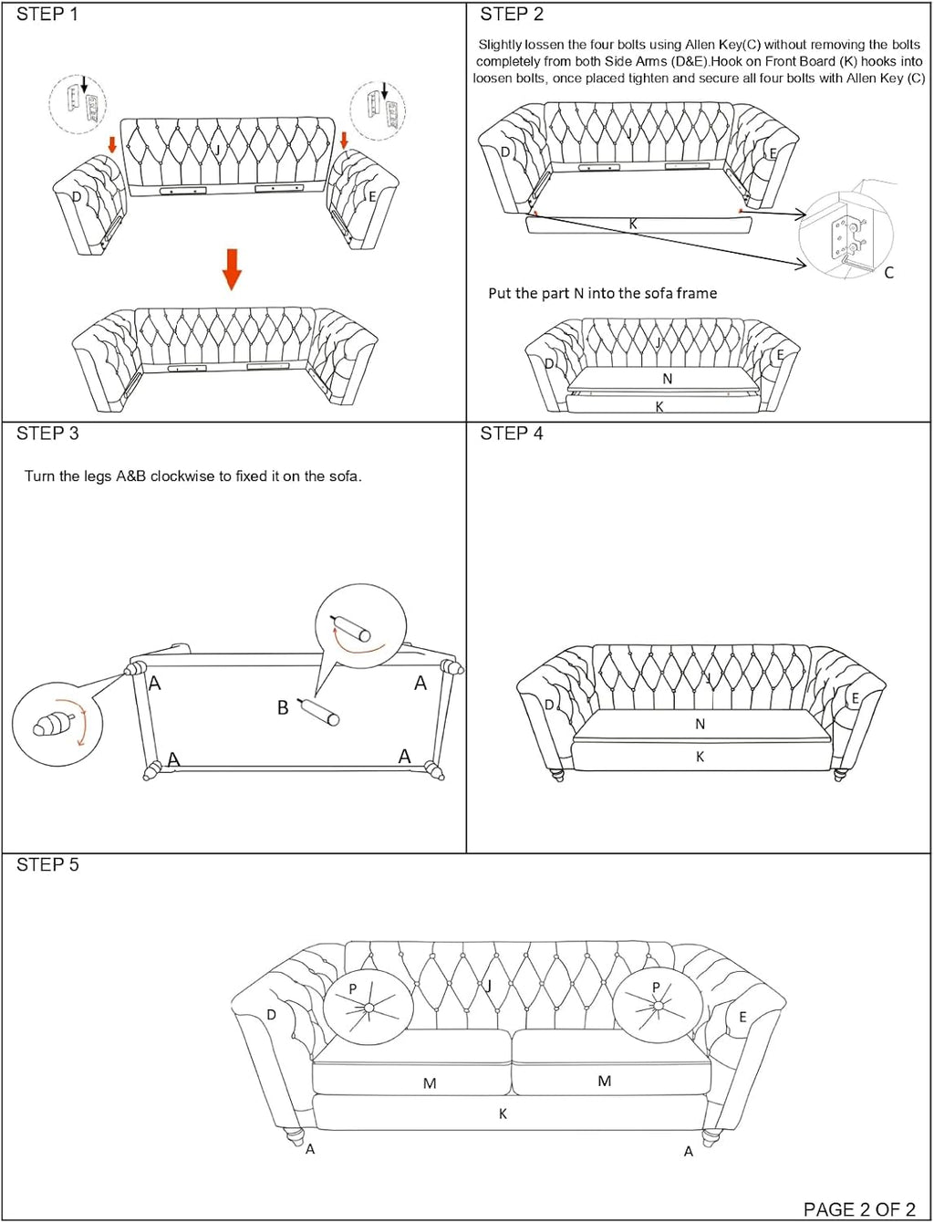 Container Furniture Direct Zenvor Velvet Chesterfield Sofa for Living Room, Apartment or Office, Mid Century Modern Couch with Diamond Tufts and Nailhead Accent, 75.98", Grey