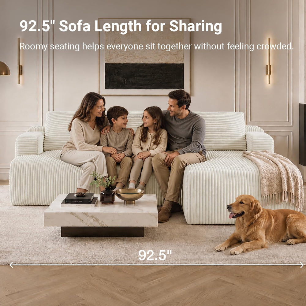 Avenco Modular Sectional Sofa, Couches for Living Room with Individually Wrap...