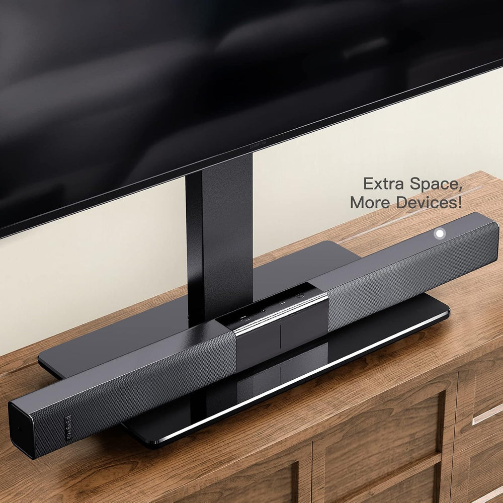 Swivel Universal TV Stand Base for 50-75 Inch LCD OLED Flat/Curved Screen TVs...