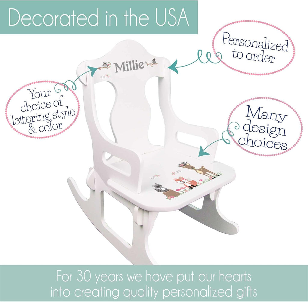 Personalized Boys Puzzle Rocker (Dinosaurs) | Personalized Kids Gift
