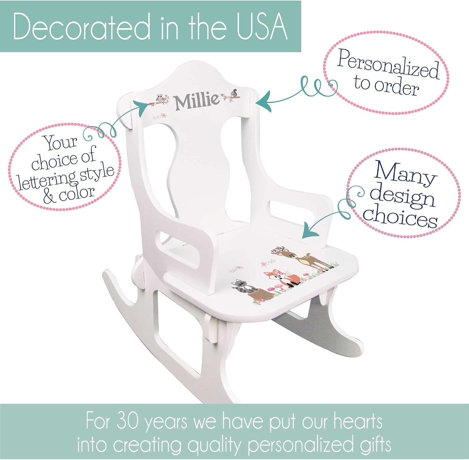 Personalized Boys Puzzle Rocker (Dinosaurs) | Personalized Kids Gift