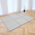 Zonli Japanese Tatami Mat, Foldable Floor Sleeping Pad Futon Mattress, Made from Natural Coconut Shell Fiber & Jute Fiber, Firm Traditional Floor Bed Queen 60"x80"