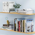 Acrylic Bookends 4 Pcs, Clear Book Ends for Shelves, Transparent Bookend Organizer, Book Holder Stand Decorative, Book Stoppers for Heavy Duty Books, CD, File, Video Games