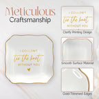 OASSIE Christmas Bridesmaid Gifts for Wedding - 4"x4" Ceramic Jewelry Dish Tray - Bridal Shower Wedding Gifts for Women, Jewelry Tray for Bridesmaid Proposal Gift, Maid of Honor Gift for Friend Sister