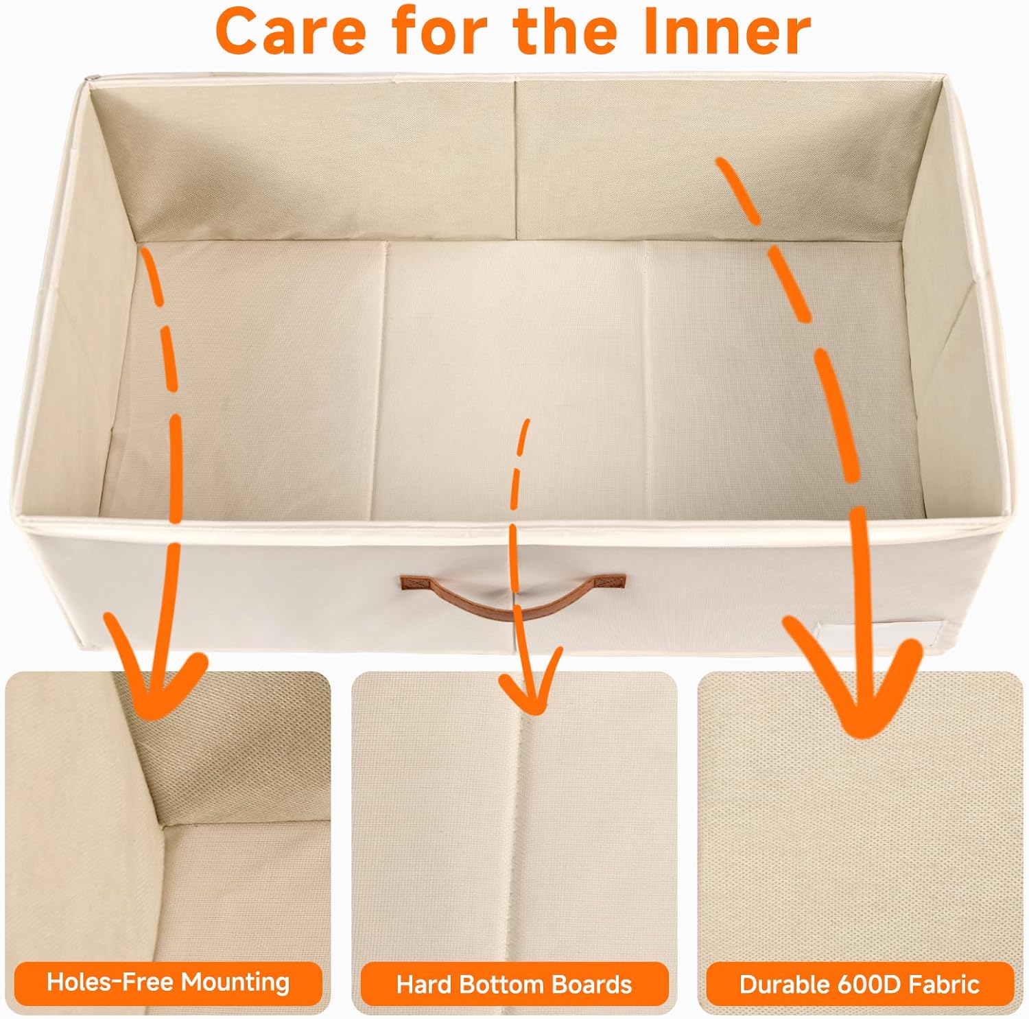 6 Inches Under Bed Storage with Wheels Pack of 2, Underbed Shoe Storage Container Bin with Clear Lid Cover, Rolling Under Bed Drawer Storage Bag Basket for Shoe Organizer Sheet Sweater - White