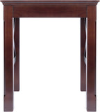 Winsome Xola Nesting Tables, Cappuccino | Small Square Coffee or End Table Set for Bedroom, Living Room, Den, Elegant Furniture for Any Home Decor
