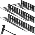 Gridwall Hooks 6 Inch, 100 Pack Grid Wall Hooks, Grid Panel Hooks and Hangers for Retail, Craft Shows, Home Setup, and Customized Display