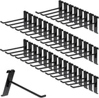 Gridwall Hooks 6 Inch, 100 Pack Grid Wall Hooks, Grid Panel Hooks and Hangers for Retail, Craft Shows, Home Setup, and Customized Display