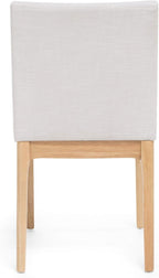 Christopher Knight Home Benson Mid-Century Modern 7 Piece Dining Set, Light Beige and Natural Oak