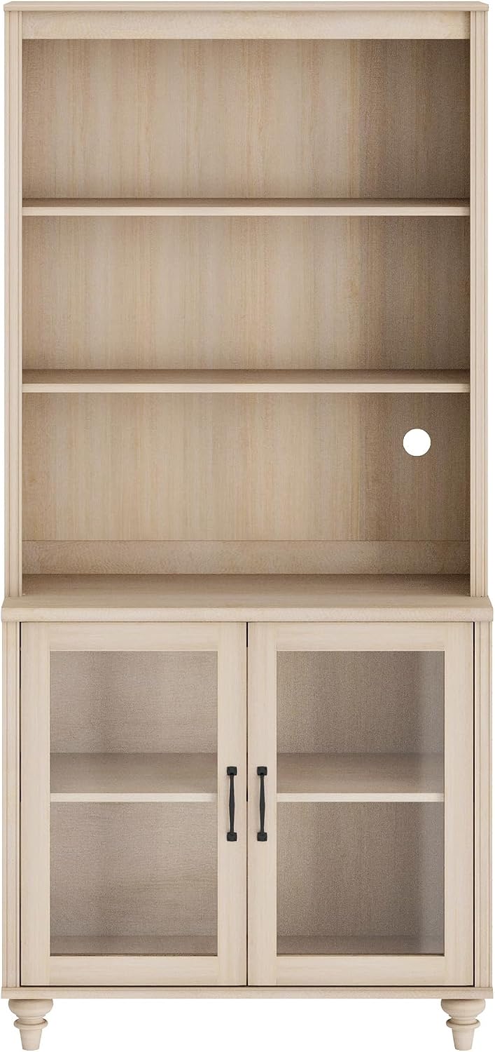 WAMPAT 72'' Tall Kitchen Pantry Cabinet with Storage, 34'' Wi...