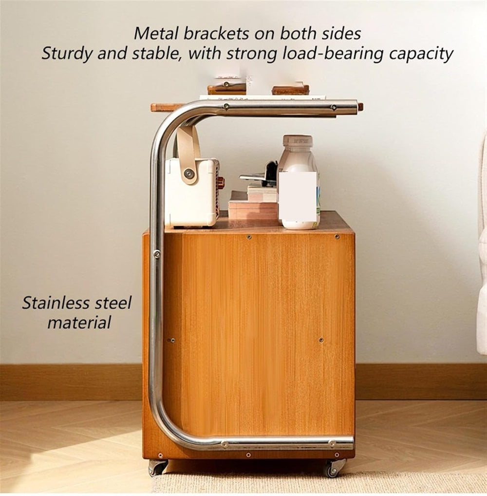End Tables Interior ﻿, Multifunctional Sofa Side Cabinet, Movable Coffee Tabl...