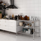 24" Deep x 42" Wide x 34" Height Wire Shelving Kit | 3-Tier | NSF Commercial Storage Rack Unit