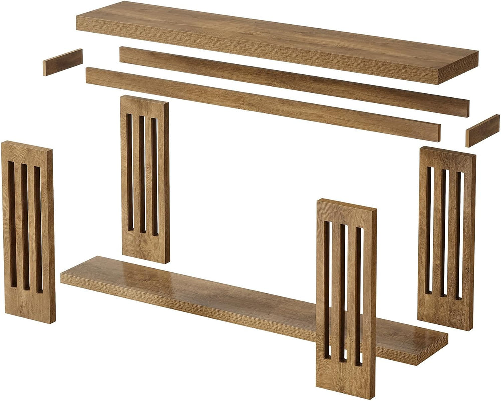 Tribesigns 70.9-Inch Extra Long Entryway Table, Farmhouse Sofa Console Table ...